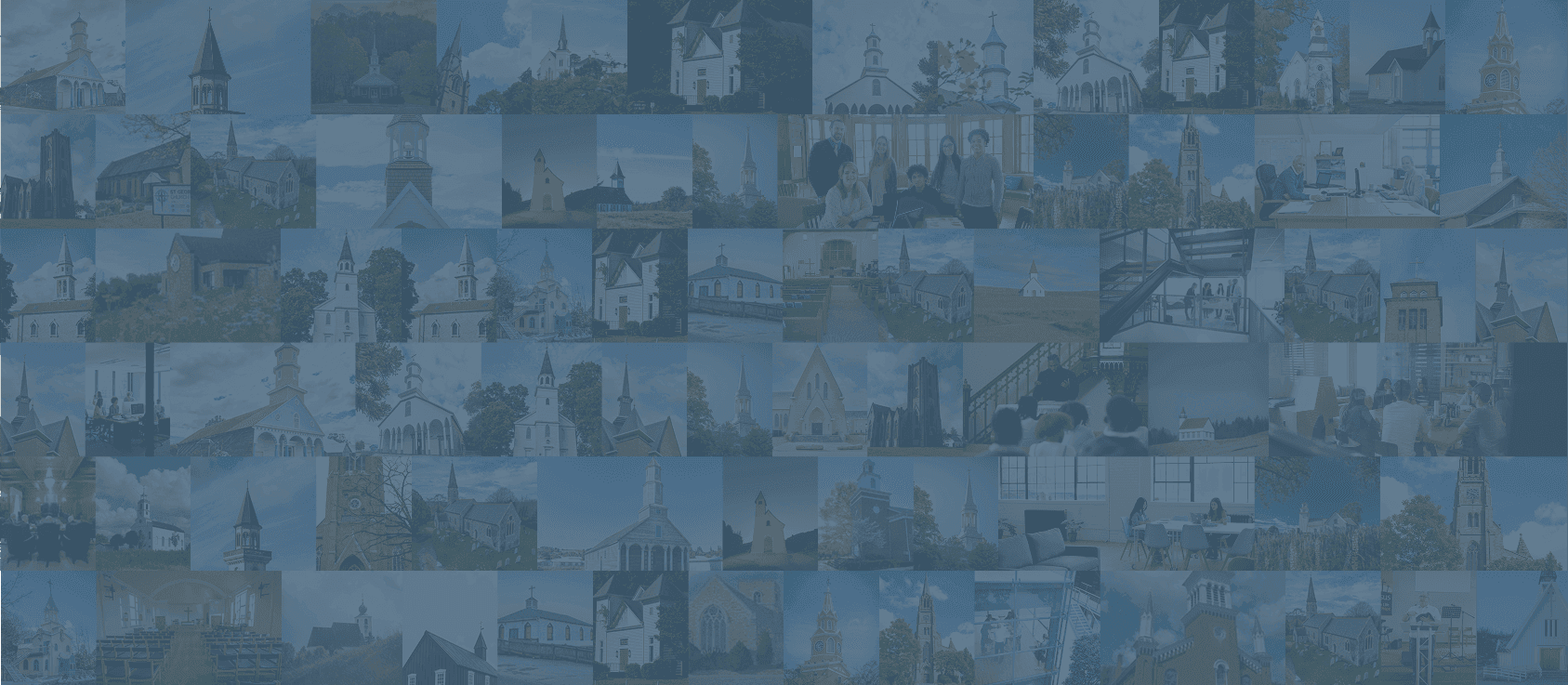 Over 66004 churches & missions served.