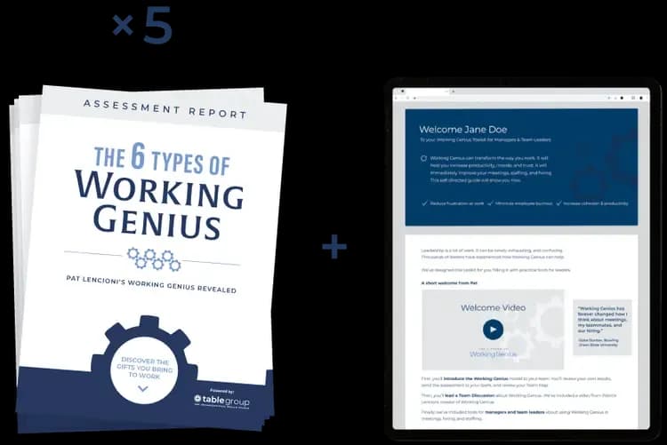 Smart Hire Bundle (5 Working Genius Assessments + Team Application Guide)